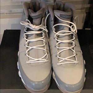 Jordan’s 9 retro.      Worn once
